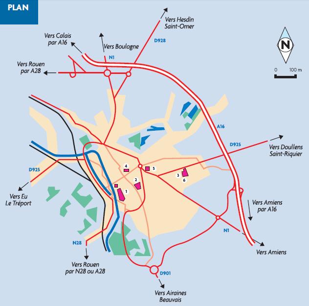 plan d'accès